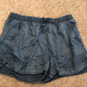 Stretchy “Jean” Shorts